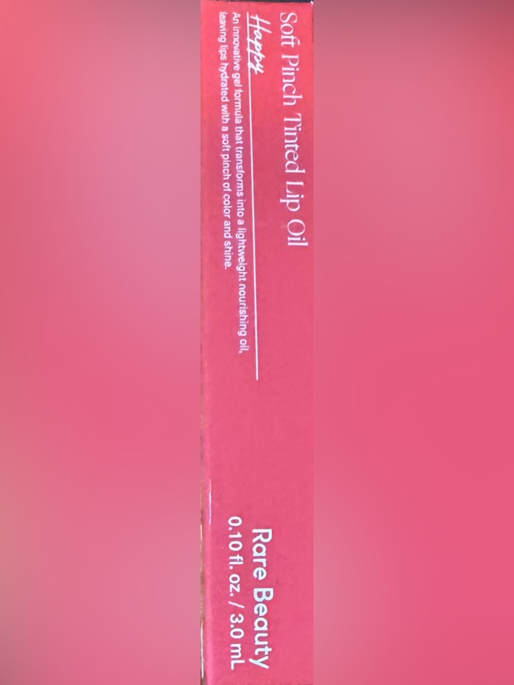 Rare Beauty Soft Pinch Tinted Lip Oil Shade Happy